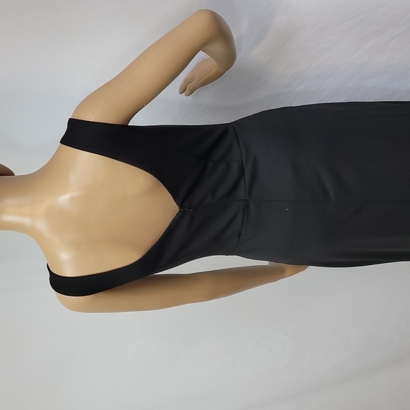 ABS Collection Plunging Neckline Jersey Shape Evening Gown - Picture 14 of 17